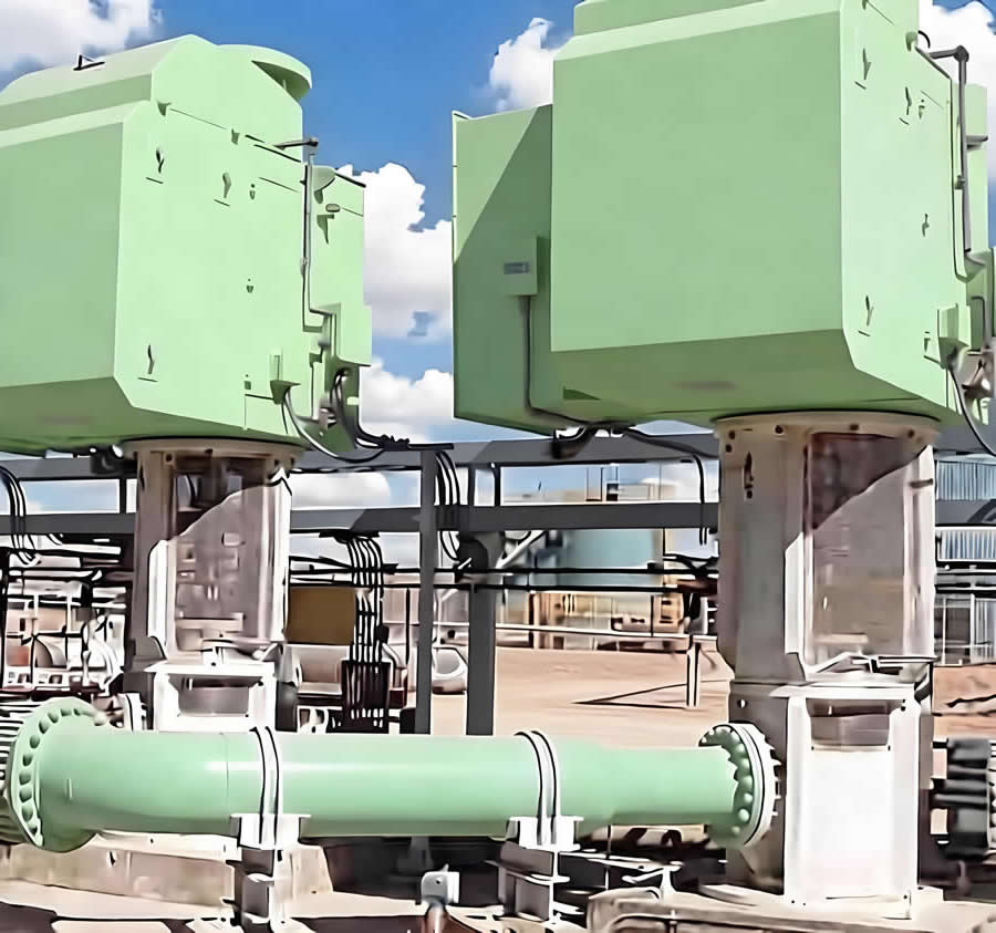 南美矿山项目立式长轴泵（Vertical Turbine Pump）
